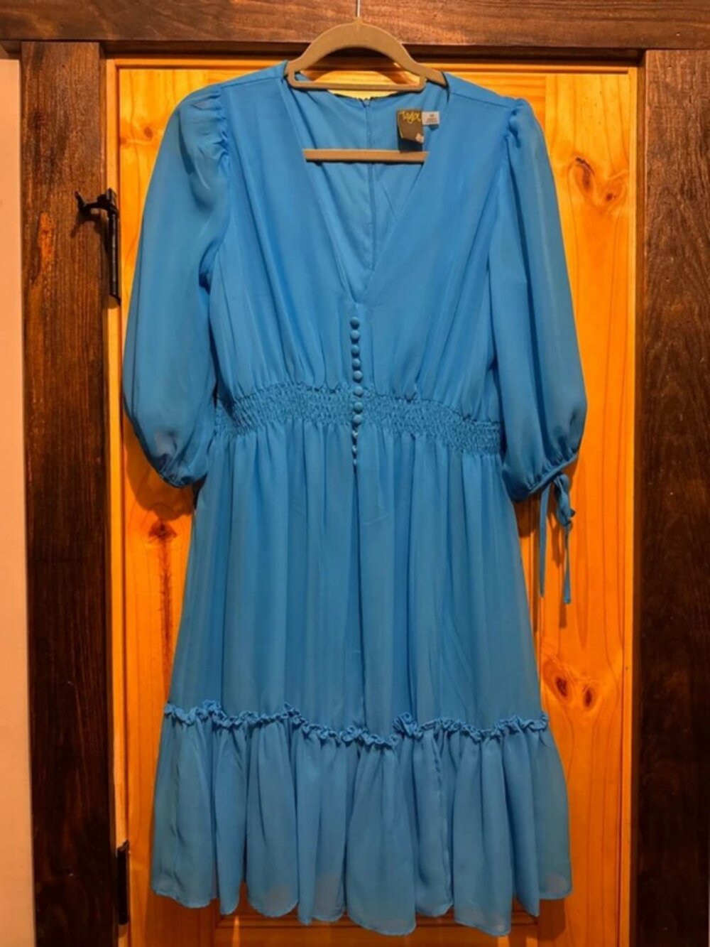 Taylor blue dress size 10